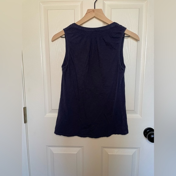 Lilly Pulitzer Essie Top in True Navy - Picture 4 of 5